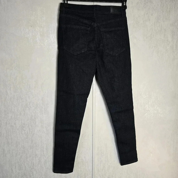 EXPRESS Women's 8 Jeans High Rise Skinny Dark Wash City Sleek Casual Stretch NWT - Picture 8 of 8